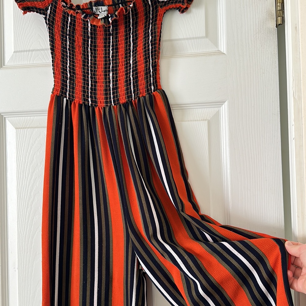 Striped jumpsuit